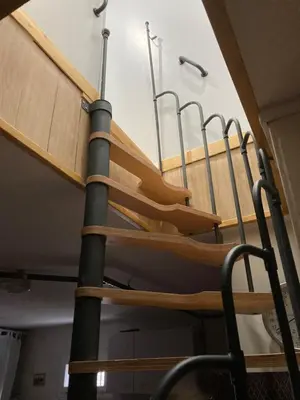 Un ou plusieurs lits superposés dans un hébergement de l'établissement studio indépendant 800 m de la gare du Mans