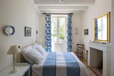 Un ou plusieurs lits dans un hébergement de l'établissement Chateau De Grazay