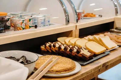 Nourriture dans l'hôtel ou à proximité
