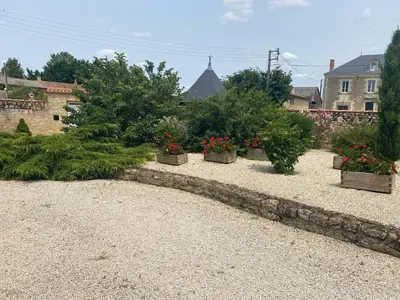 Jardin de l'établissement Clos de Joco - Gîte de groupe