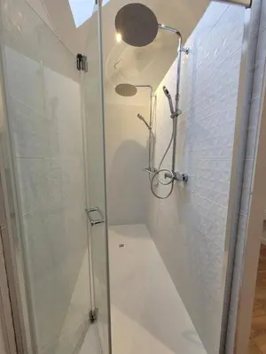 Salle de bains dans l'établissement Gîte 5 étoiles Romantique Chic