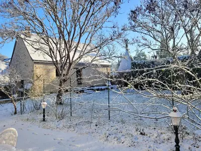 L'établissement Castel Saint Laurent en hiver