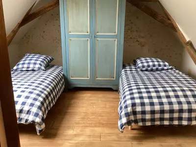 Un ou plusieurs lits dans un hébergement de l'établissement Gîte de la vallée