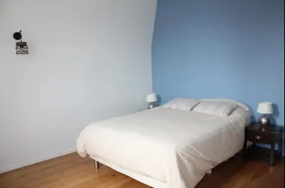 Un ou plusieurs lits dans un hébergement de l'établissement 2 Chambres doubles en centre-ville du Mans
