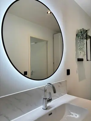 Salle de bains dans l'établissement Le Studio Bohème