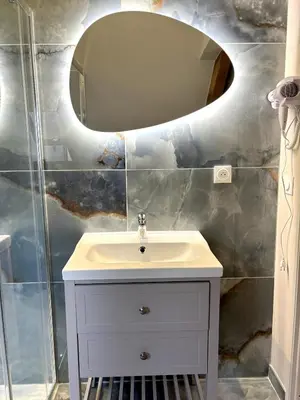 Salle de bains dans l'établissement Onyx Blue