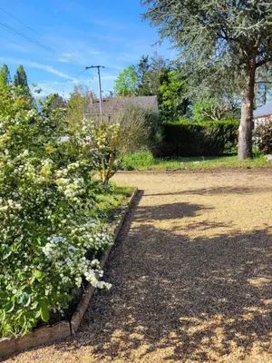 Jardin de l'établissement Bienvenue chez Sylvie