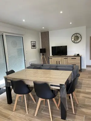 Cuisine ou kitchenette dans l'établissement Gîte la Chotinière