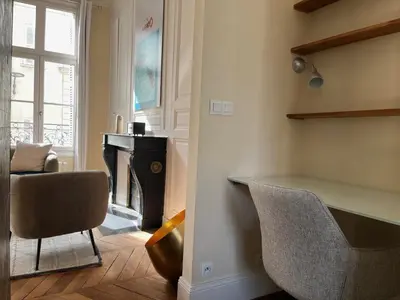 Coin salon dans l'établissement Une escapade au cœur de Tours