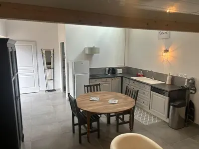 Cuisine ou kitchenette dans l'établissement LOFT #5 Angers Loire