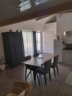 Cuisine ou kitchenette dans l'établissement LOFT #5 Angers Loire