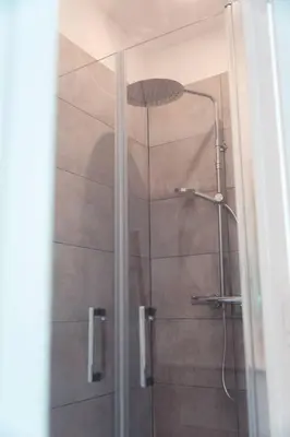 Salle de bains dans l'établissement Le Baudelaire, T3 en duplex
