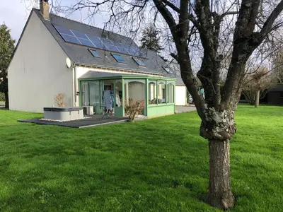 Jardin de l'établissement Le Moulin de montinault
