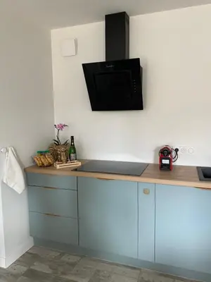 Cuisine ou kitchenette dans l'établissement Le petite maison de la Motte