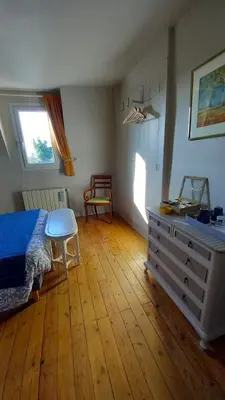 Un ou plusieurs lits dans un hébergement de l'établissement Chambres d'hôtes bord de Loire