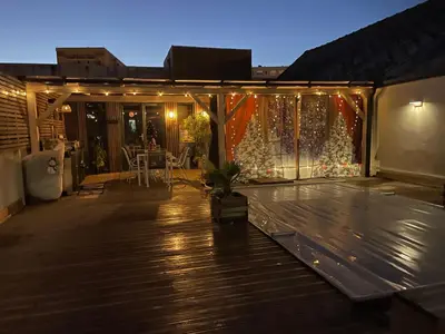 Terrasse ou espace extérieur de l'établissement Le 627
