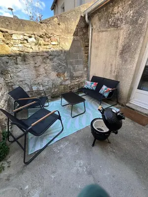 Coin salon dans l'établissement Bienvenue chez Janna - 6 Personnes - Parking facile
