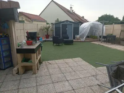 Jardin de l'établissement Maison