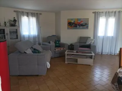 Coin salon dans l'établissement Maison