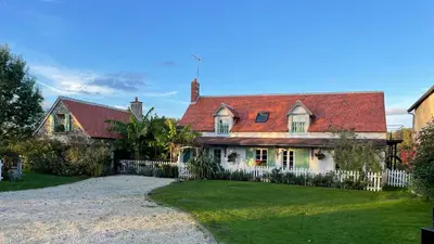 Jardin de l'établissement Gîte Nature la Carillonnerie