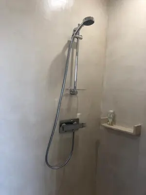 Salle de bains dans l'établissement Studio indépendant