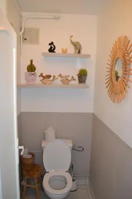 Salle de bains dans l'établissement Appartement Fritz Proche Gare SNCF de Tours, Bus et Taxi