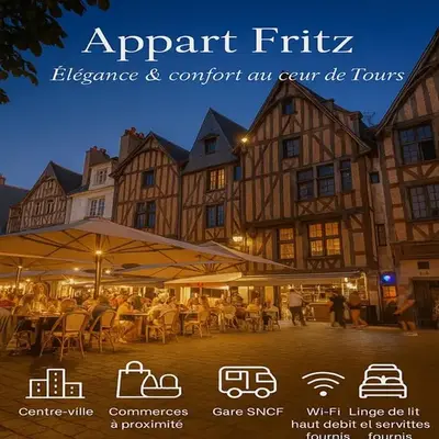 Appartement Fritz Proche Gare SNCF de Tours