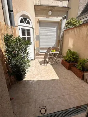 Terrasse ou espace extérieur de l'établissement Appartement cœur de ville