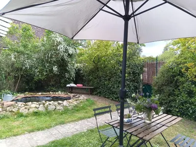 Jardin de l'établissement Art Cottage