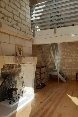 Plan de l'établissement Guest house champêtre et lumineuse en tuffeau