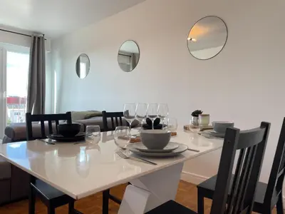 Plan de l'établissement Le Bary - 10p - 100m2 - Gare - Parking Privé Gratuit
