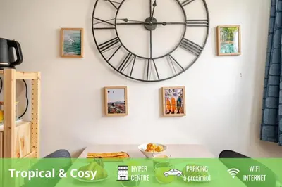 Plan de l'établissement Tropical & cosy - Vieux Tours