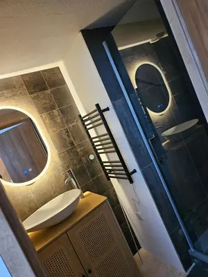 Salle de bains dans l'établissement Rêve de Loire