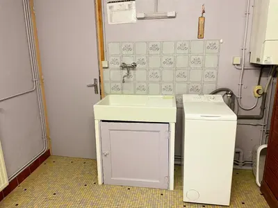 Cuisine ou kitchenette dans l'établissement Maison calme à Chaumont-sur-Loire, proche châteaux - FR-1-491-379