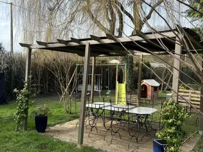 Jardin de l'établissement Maison de caractère avec jardin clos, près des châteaux de la Loire, tout inclus ! - FR-1-491-406