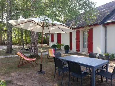 Jardin de l'établissement Maison charmante au cœur des Châteaux de la Loire - FR-1-491-403