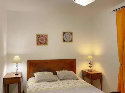 Un ou plusieurs lits dans un hébergement de l'établissement Gîte tout inclus près de Blois avec jardin, idéal familles, proche châteaux de la Loire - FR-1-491-430