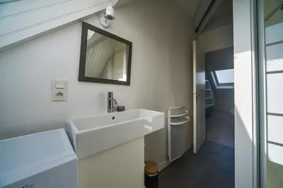 Salle de bains dans l'établissement Le Saint-Martin - Hypercentre - Netflix