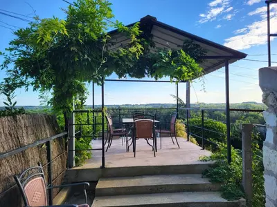Balcon ou terrasse dans l'établissement La grotte