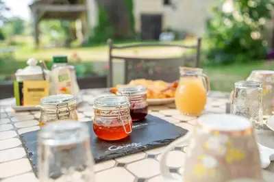 Nourriture dans le B&B/chambre d'hôtes ou à proximité
