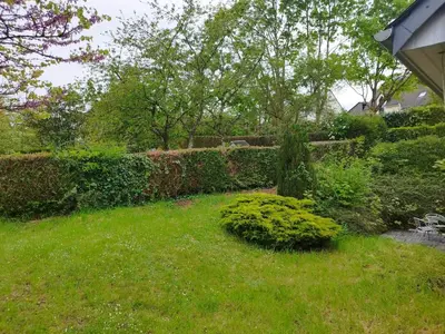 Jardin de l'établissement La curieuse petite maison