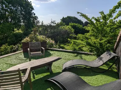 Jardin de l'établissement Les Vieilles Aitres