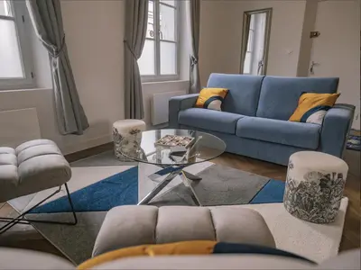 Plan de l'établissement Appartement refait à neuf avec cachet de l'ancien