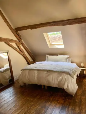 Un ou plusieurs lits dans un hébergement de l'établissement EDDA Country House - Val de Loire