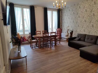 Coin salon dans l'établissement Chez Paulette