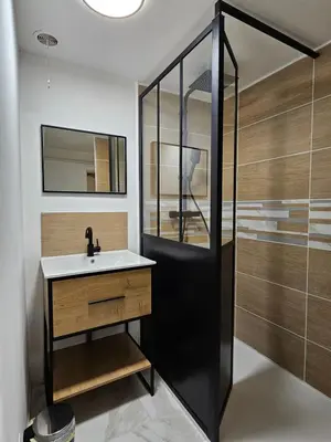 Salle de bains dans l'établissement Maison Ed'Or - 10 Min de beauval
