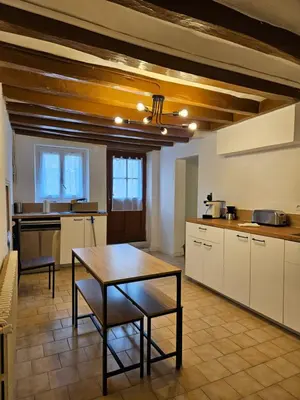 Cuisine ou kitchenette dans l'établissement Maison Ed'Or - 10 Min de beauval