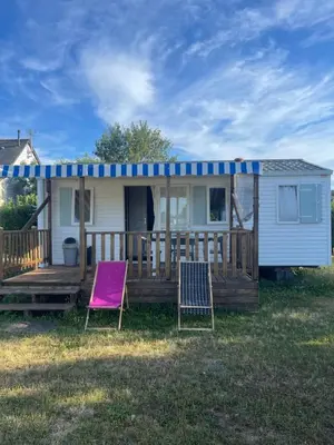 Plan de l'établissement Mobil home 2 chambres tout confort avec terrasse