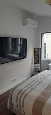 Un ou plusieurs lits dans un hébergement de l'établissement Loft Wagram - 24h - 10min circuit en tram