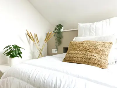 Un ou plusieurs lits dans un hébergement de l'établissement Le Zen - Superbe logement - Centre - Tram - Gare